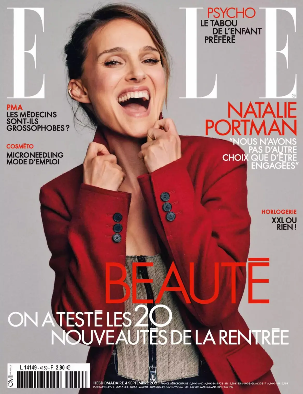 Natalie Portman – Elle France September 2025
