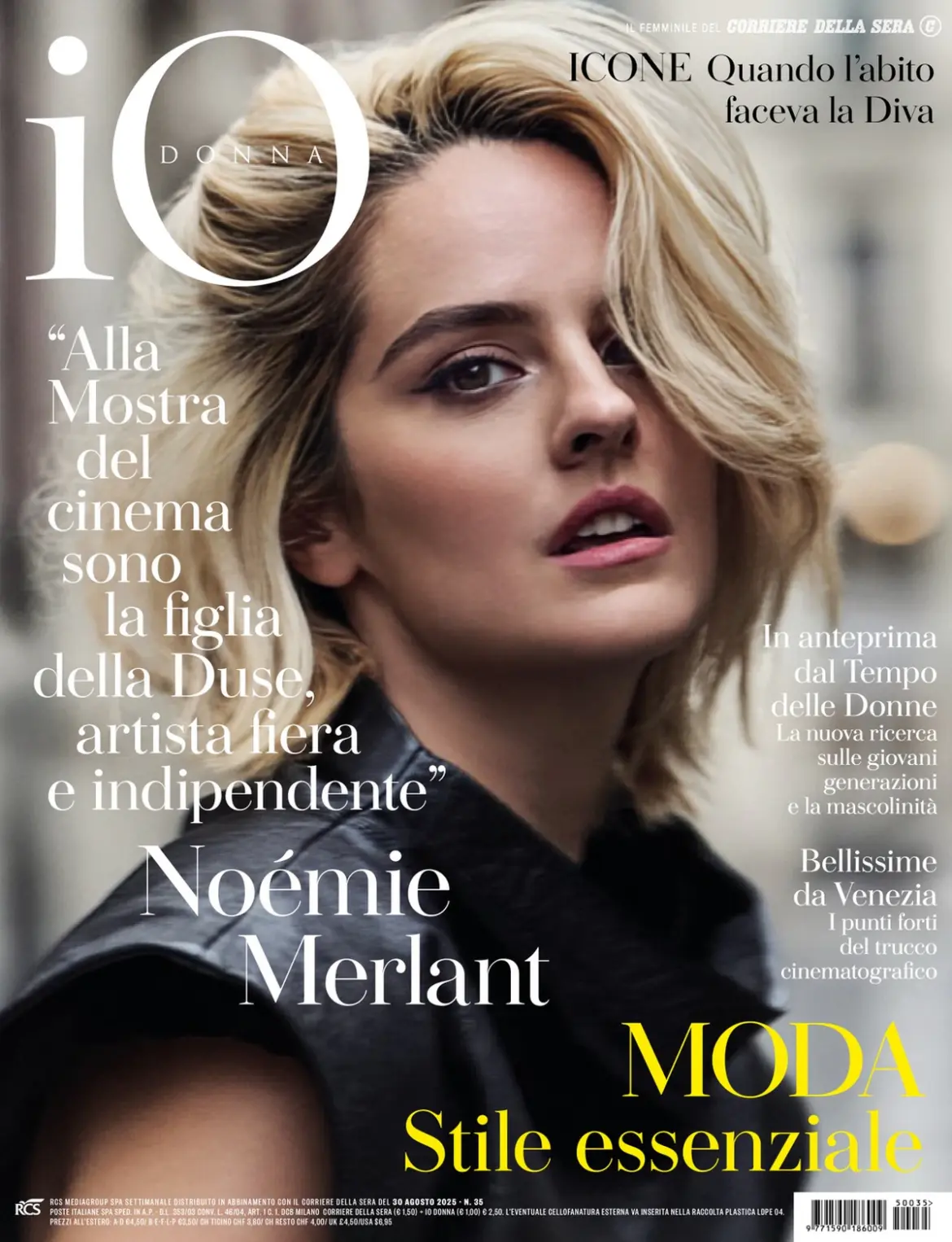 Noémie Merlant – Io Donna del Corriere della Sera August 2025