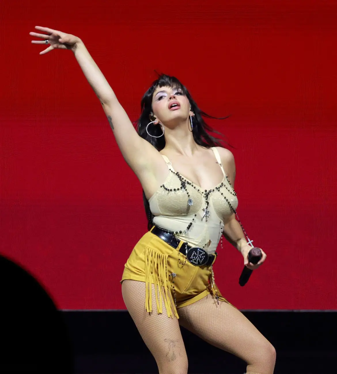 Rebecca Black – Performs at Bridgestone Arena in Nashville, Tennessee 08-19-2025