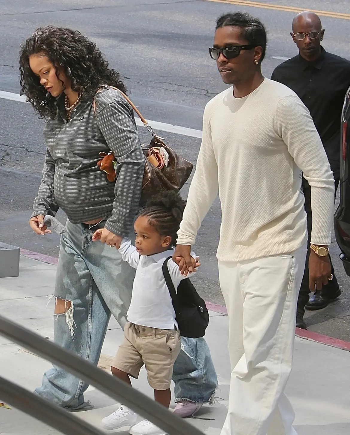 Rihanna and A$AP Rocky Enjoy Playtime with Son RZA in Studio City 09-02-2025