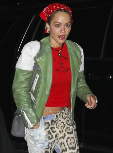 Rita Ora with Husband Taika Waititi at the Chateau Marmont in LA 09-09-2025