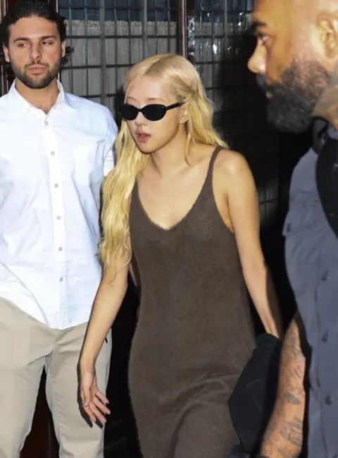 Rosé (Blackpink) Steps Out for Her Headlining Performance at the Global Citizen Festival in Central Park 09-27-2025