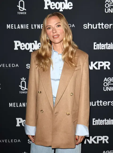 Scarlett Johansson – Shutterstock x Entertainment Weekly x People TIFF Portrait Studio in Toronto 09-08-2025