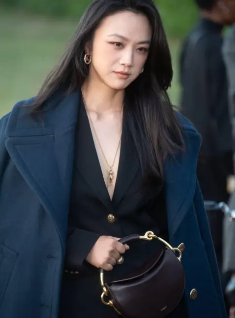 Tang Wei – Attends the Burberry show During the London Fashion Week at Hyde Park in London, England 09-22-2025