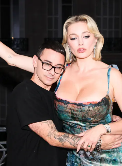 Caroline Vreeland – Christian Siriano Spring/Summer 2026 Cocktail and Collection Preview in Paris 09-30-2025