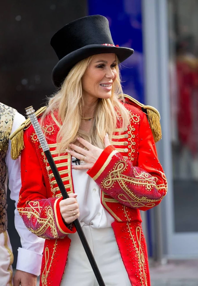 Amanda Holden Stuns in Ringmaster Attire at Come Alive Circus Spectacular, London, England 10-21-2025
