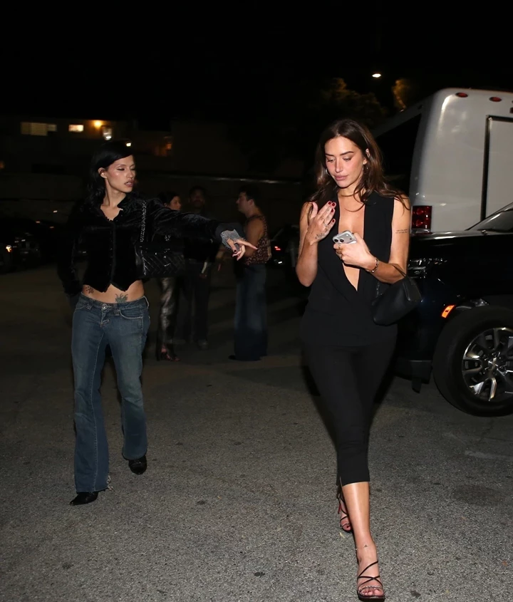 Anastasia Karanikolaou Arriving at 10 Years of Kylie Cosmetics Celebration Party in Los Angeles 10-17-2025