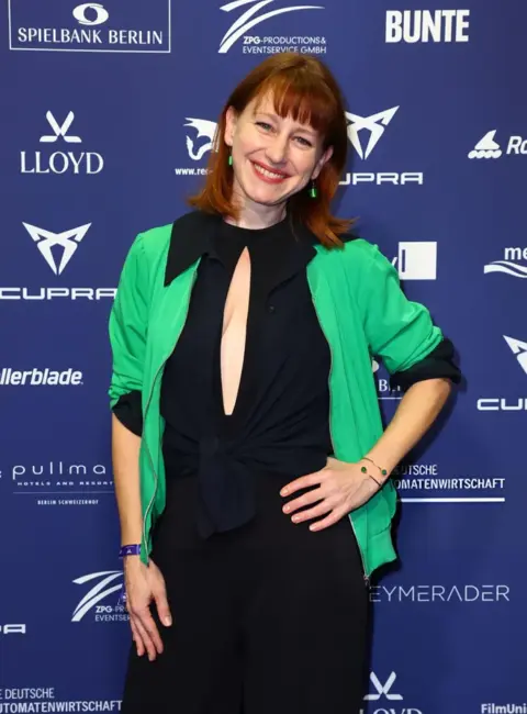 Anna Amalie Blomeyer – ‘Deutscher Schauspielpreis’ (German Acting Award) Red Carpet and Reception at Pullman Berlin Schweizerhof in Berlin, Germany 10-09-2025