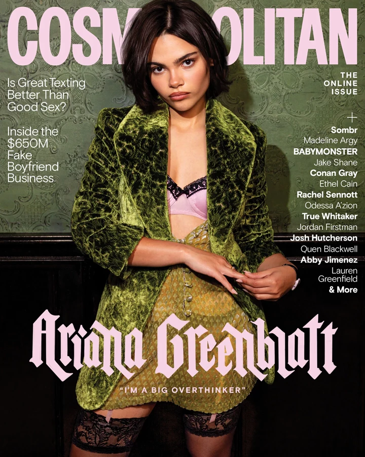 Ariana Greenblatt – COSMOPOLITAN November 2025
