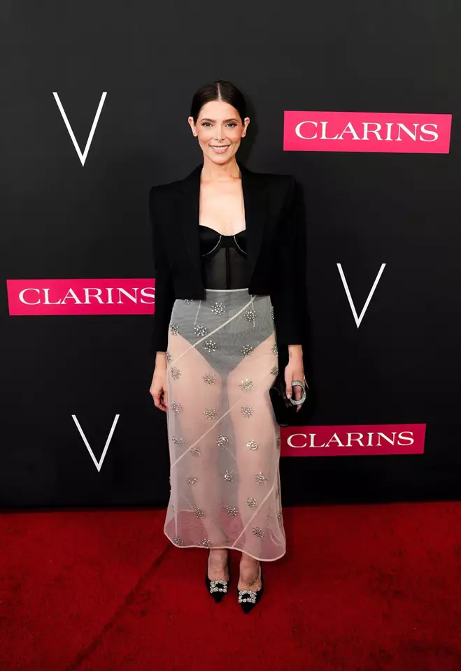 Ashley Greene – Clarins & V Magazine Golden Hour Celebration During F1 Weekend in Austin 10-18-2025