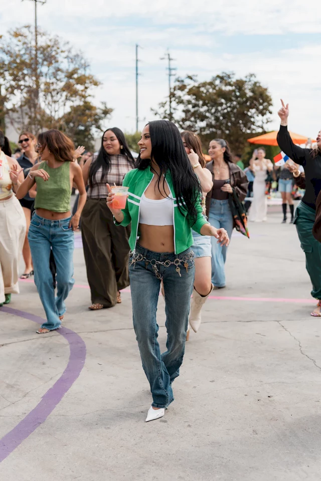 Becky G – Garnier Hispanic Heritage Month Block Party in Los Angeles CA 10-16-2025