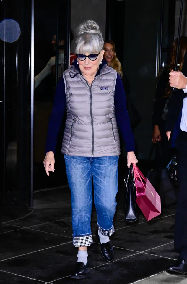 Bette Midler is Seen  in New York City 10-13-2025