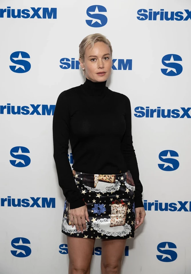 Brie Larson – Visits the SiriusXM Studios, New York City 10-22-2025
