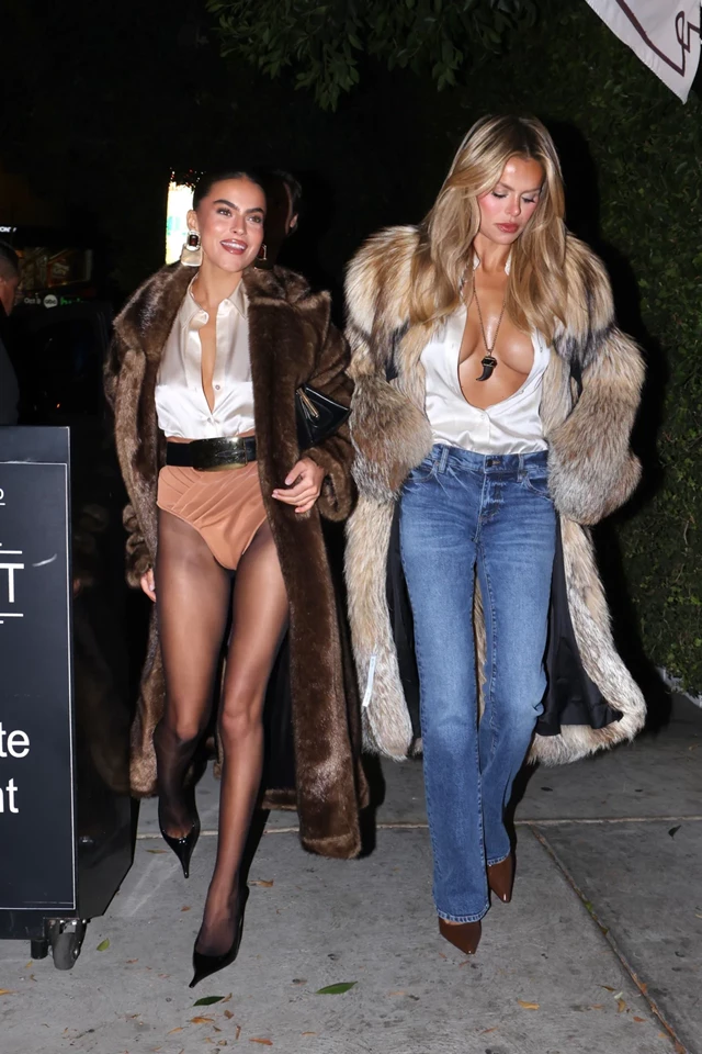 Brooks Nader and Sara Jane Nader – Attend the Maybelline and Vogue pre-party in Los Angeles 10-24-2025