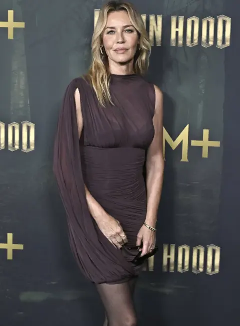 Connie Nielsen – Attends the Premiere Of MGM+’s ‘Robin Hood’ at The Culver Theater in Culver City, California 10-21-2025