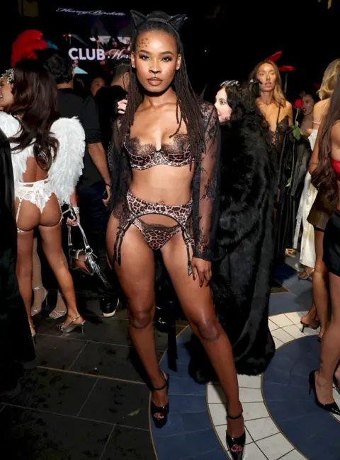 Courtney K. Randolph – Honey Birdette X Playboy Halloween Party at Keys in West Hollywood, California 10-15-2025