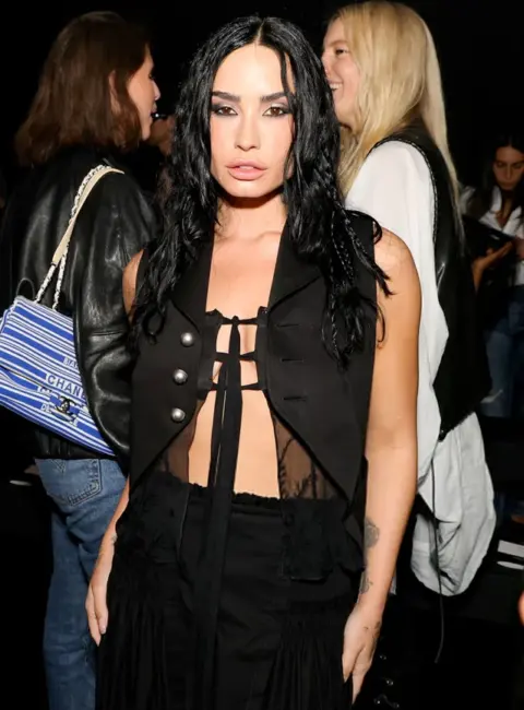 Demi Lovato – Ann Demeulemeester Fashion Show as Part of Spring/Summer 2026 Paris Fashion Week in Paris, France 10-04-2025