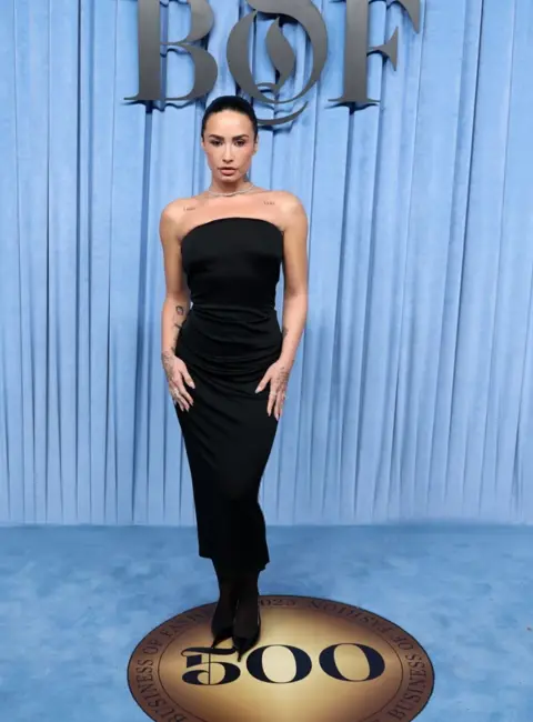 Demi Lovato – BOF 500 Gala in Paris 10-04-2025