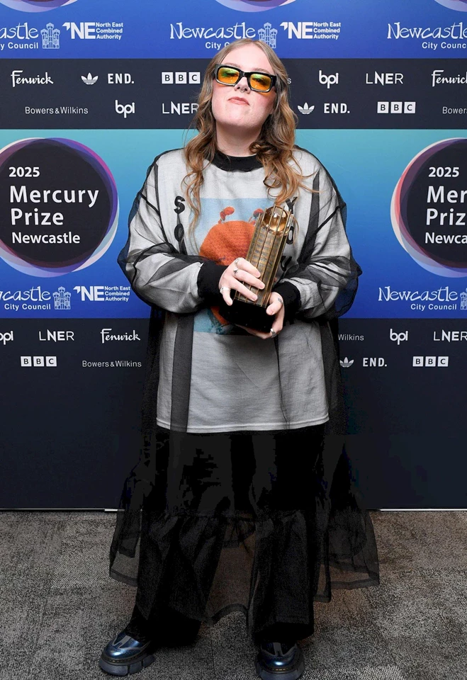 Emma-Jean Thackray – ‘Mercury Music Awards 2025’ at the Utilita Arena in Newcastle upon Tyne, England 10-16-2025