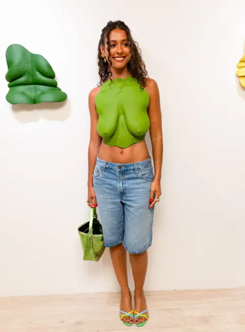 Hannah Traore – At the Opening of Misha Japanwala Sarsabzi, Hannah Traore Gallery in New York 09-17-2025