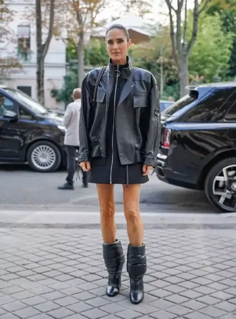 Jennifer Connelly Steals the Spotlight at Glamorous Vogue Dinner in Paris for Fashion Week 09-29-2015