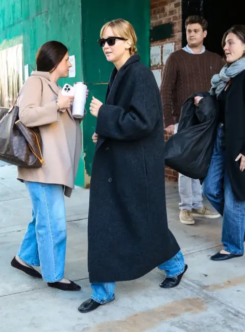 Jennifer Lawrence Out and About in New York City 10-09-2025