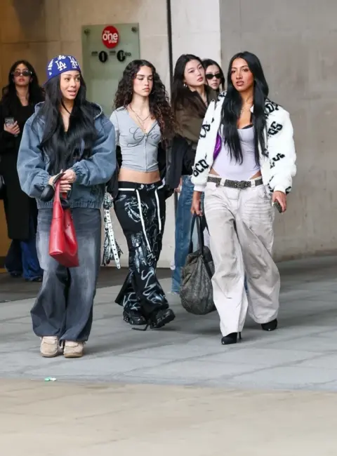 Katseye Making an Appearance as They Promote New Music in London 10-27-2025