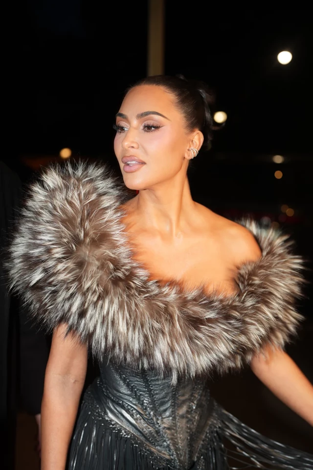 Kim Kardashian is Seen Leaving the Surrey Hotel in New York 10-27-2025