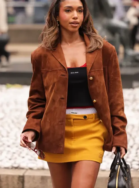 Lori Harvey – Miu Miu Fashion Show During Paris Fashion Week in Paris, France 10-06-2025