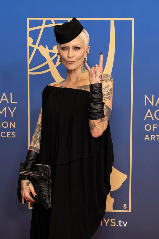Mandi Line – 52nd Daytime Emmy Awards in Pasadena, California 10-17-2025