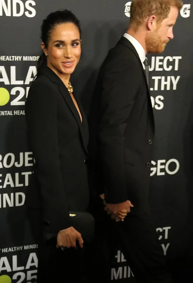 Meghan Markle and Prince Harry – Attending Project Healthy Minds World Mental Health Day Gala held at Spring Studios in New York City 10-09-2025