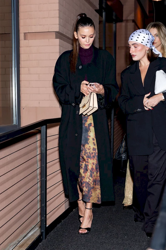 Nina Dobrev Out and About in SoHo, New York City 10-15-2025