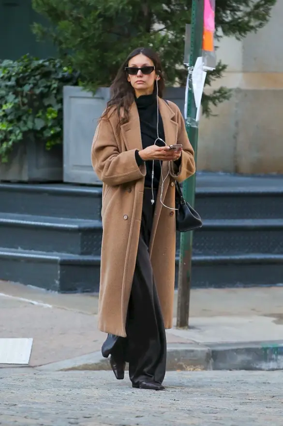 Nina Dobrev Out for a Stroll in New York City 10-17-2025