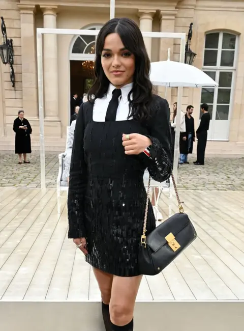 Rachel Zegler – Thom Browne Fashion Show Spring/Summer 2026 Show as Part of Paris Fashion Week in Paris, France 10-06-2025