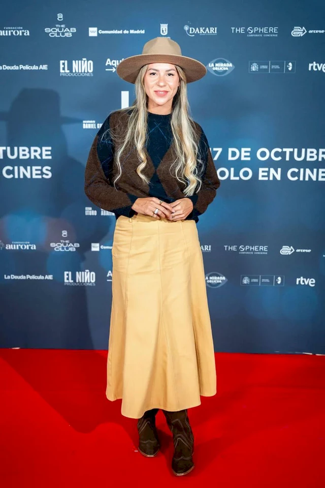 Rebeca Ruiz – ‘La Deuda’ Premiere at Callao Cinema in Madrid, Spain 10-14-2025