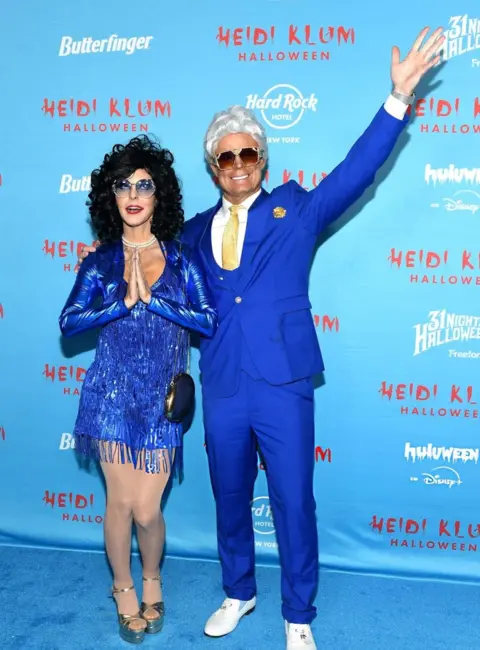 Stephanie Ruhle and Andy Hubbard – At Heidi Klum’s 24th Annual Halloween Party at the Hard Rock Hotel in New York 10-31-2025