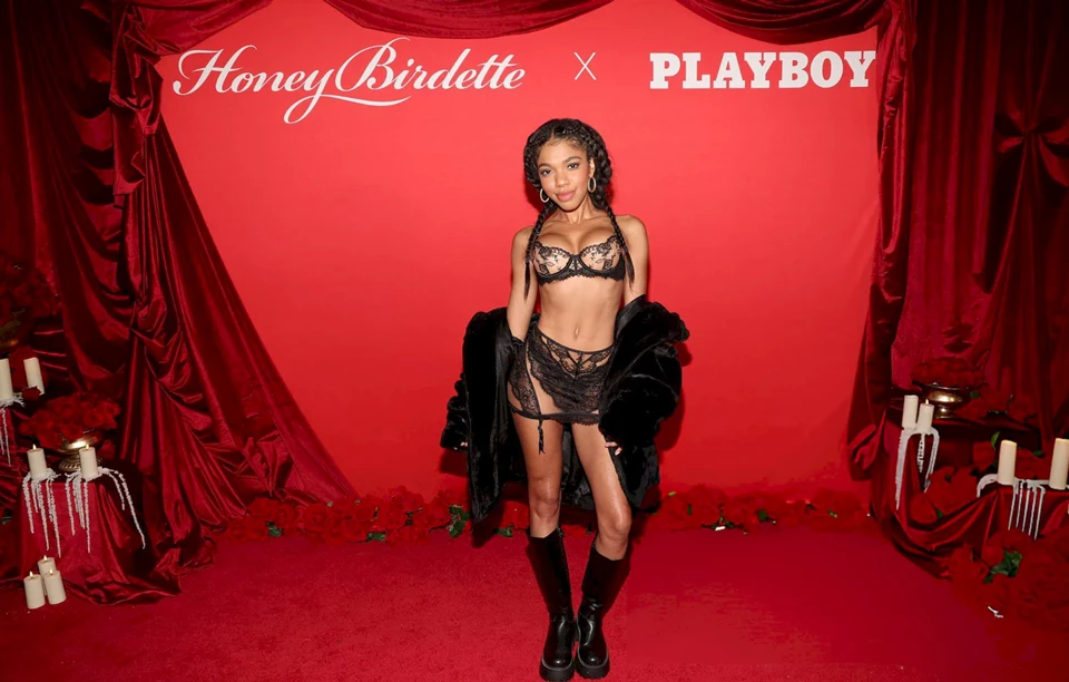 Teala Dunn – Honey Birdette X Playboy Halloween Party at Keys in West Hollywood, California 10-15-2025