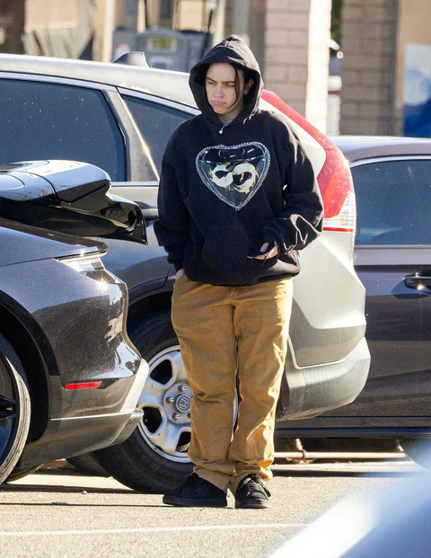 Billie Eilish Steps Out for a Thanksgiving Lunch in Los Angeles 11-27-2025