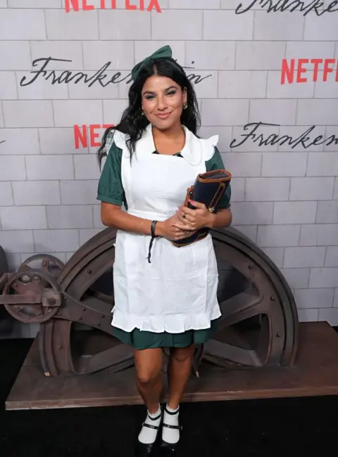 Andrea Casanova – Attends a Special IMAX Screening of Guillermo del Toro’s ‘Frankenstein’ Hosted by Netflix at The Aster in Hollywood, California 10-31-2025