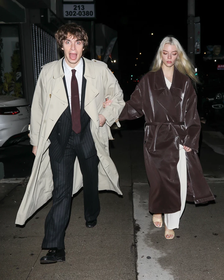 Anya Taylor-Joy Spotted Exiting Petra Collins’ Birthday Bash in Los Angeles 11-20-2025