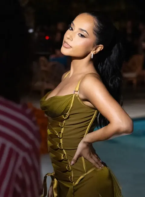 Becky G – Latin American Fashion Awards Cocktail Party in La Romana, Dominican Republic 11-07-2025
