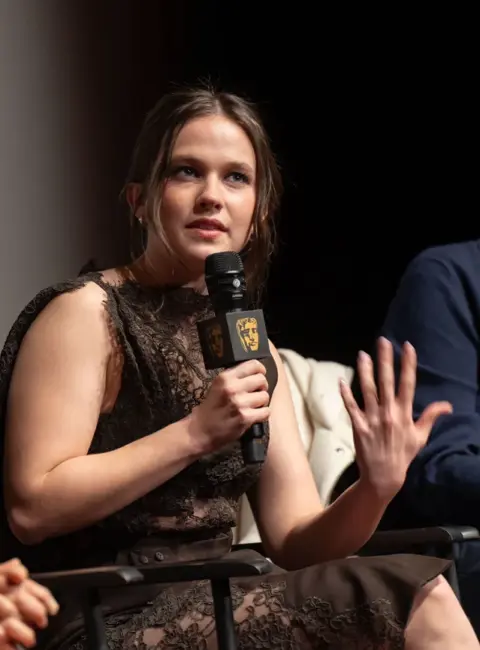 Cailee Spaeny – ‘Wake Up Dead Man: A Knives Out Mystery’ BAFTA Screening and Q&A, in Los Angeles, California 11-18-2025