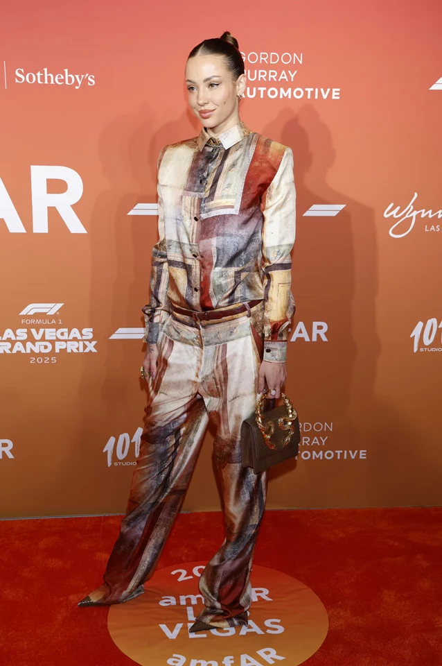 Charly Jordan – amfAR Gala in Las Vegas 11-21-2025