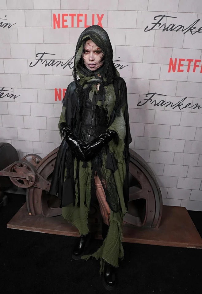 Eleanor Barnes (Snitchery) – Attends a Special IMAX Screening of Guillermo del Toro’s ‘Frankenstein’ Hosted by Netflix at The Aster in Hollywood, California 10-31-2025