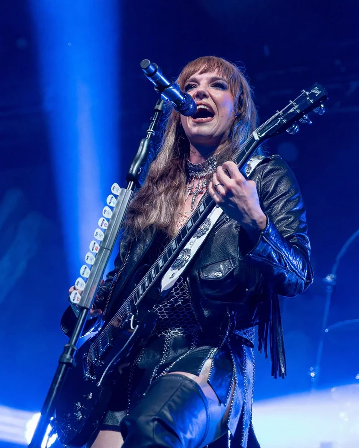 Elizabeth Hale (of Halestorm) – Performs at Huxleys Neue Welt in Berlin, Germany 11-01-2025