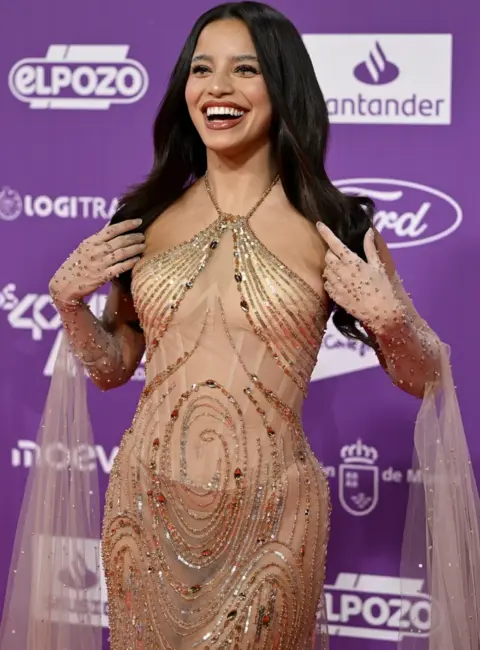 Emilia Mernes – LOS40 Music Awards Santander 2025 in Valencia, Spain 11-07-2025