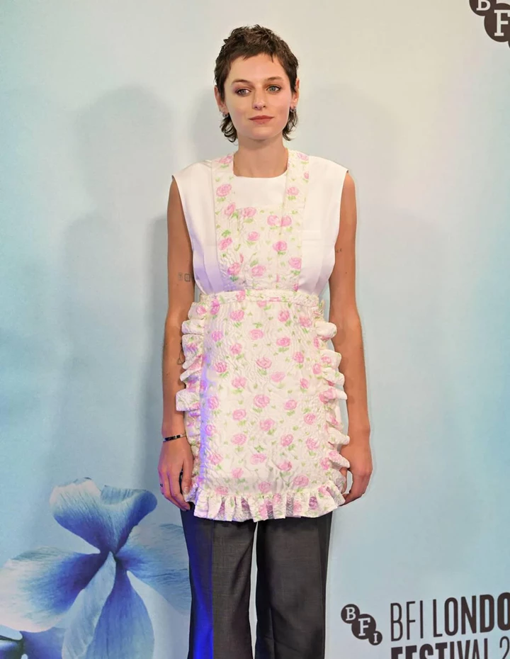 Emma Corrin – ‘100 Nights of Hero’ Premiere During the 69th BFI London Film Festival in London, England 10-19-2025