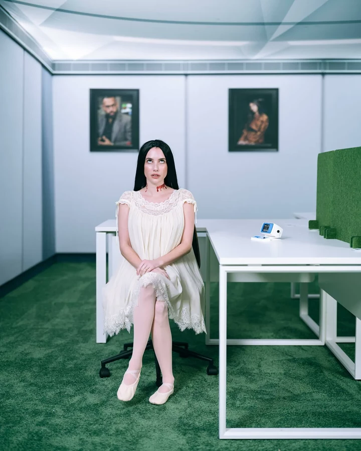 Emma Roberts – Vas J Morgan Halloween Party Portrait for Vogue October 2025