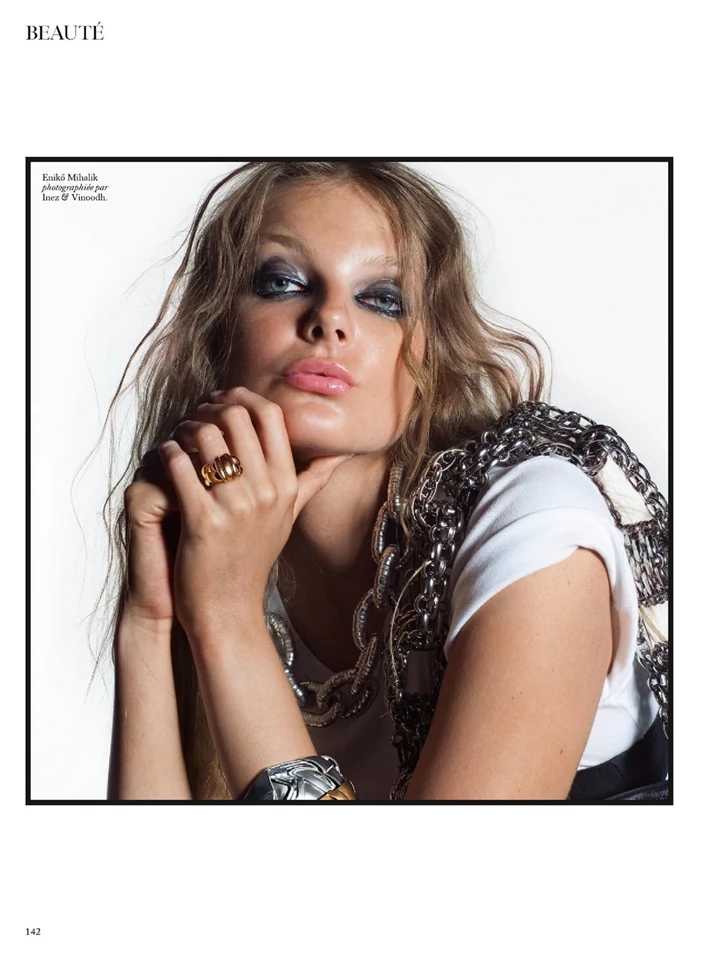 Enikő Mihalik – Vogue France December/January 2025-2026