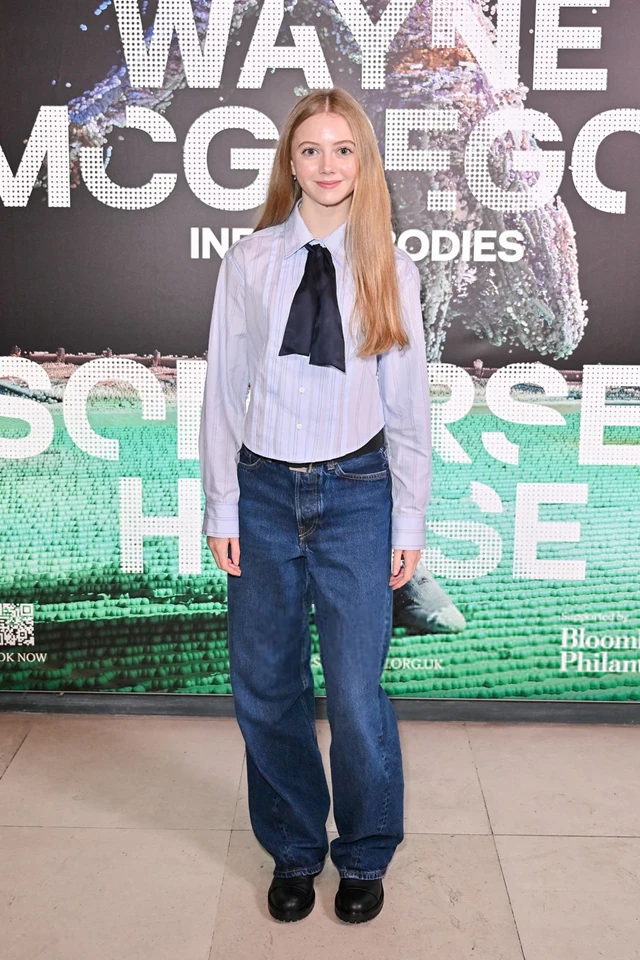 Evie Templeton – Opening of New Exhibition ‘Wayne McGregor: Infinite Bodies’ in London 10-29-2025